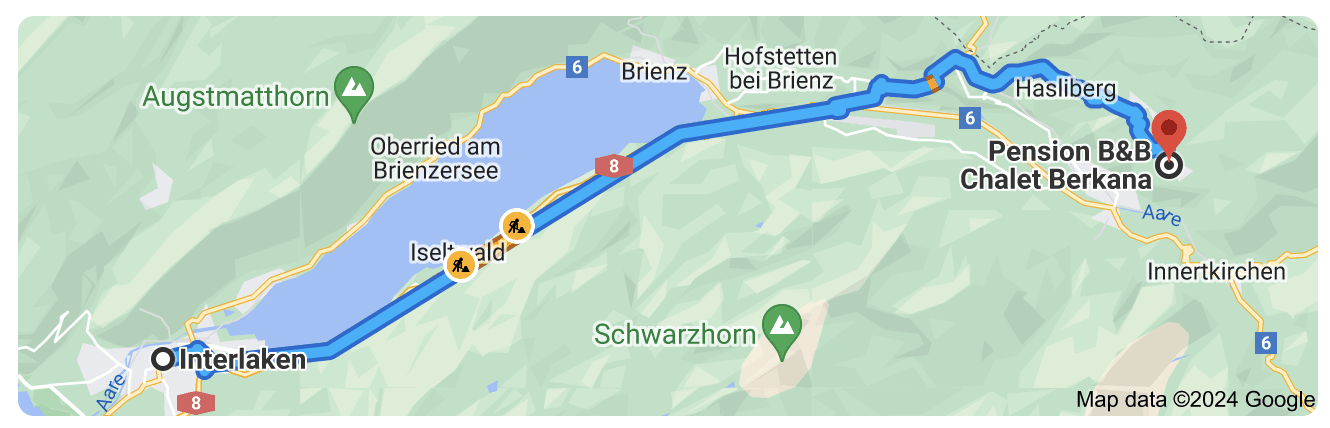 von Interlaken auf den Hasliberg