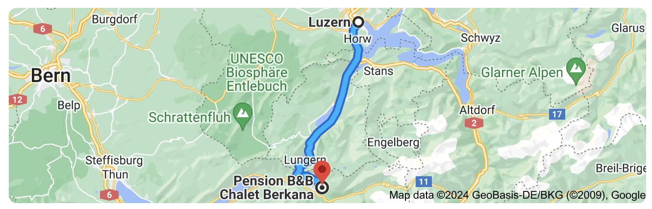 von Luzern auf den Hasliberg