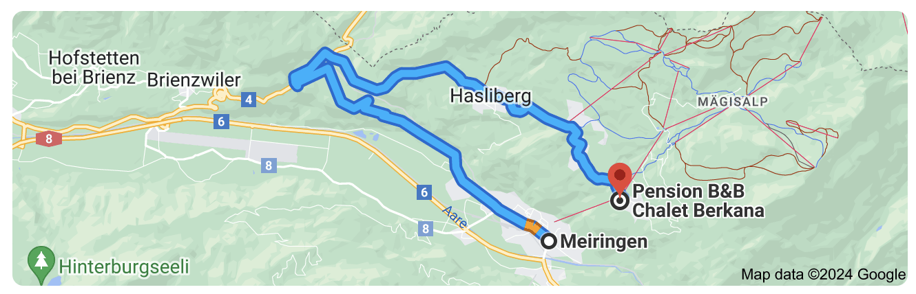 von Meiringen auf den Hasliberg